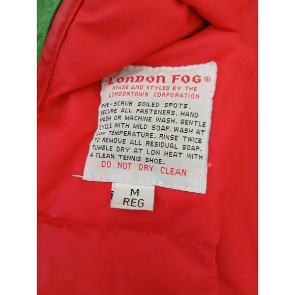Vintage Glacial Fog By London Fog Red Blue Green Ski Jacket Women's Medium - Picture 6 of 7